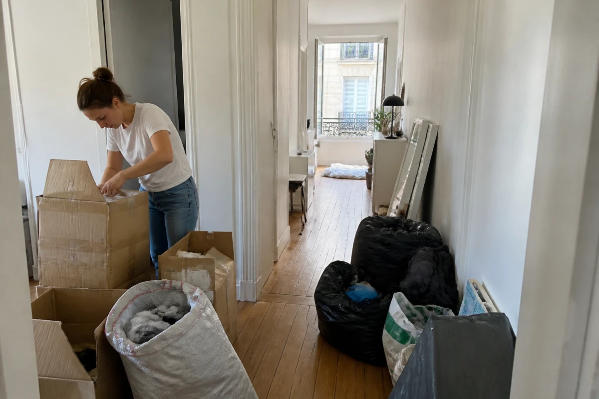 Débarras rapide appartement Paris